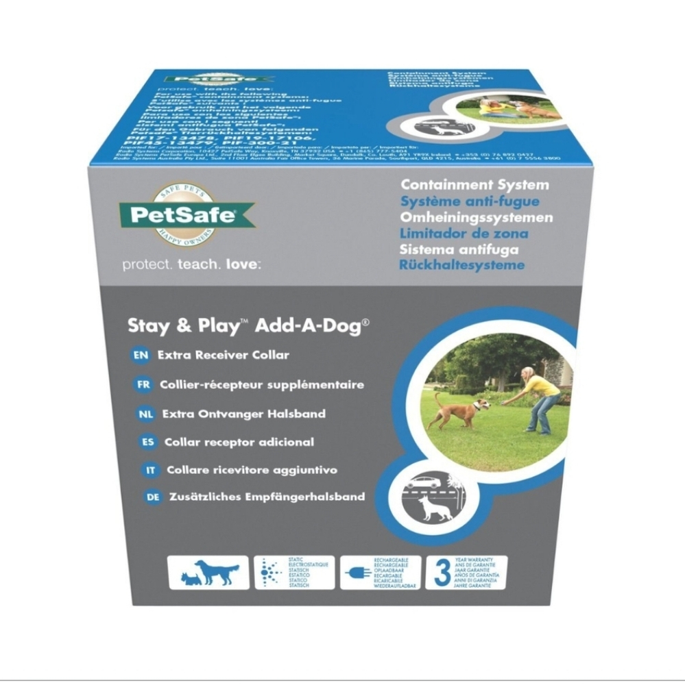 PetSafe Stay + Play Wireless Fence Extra Receiver Collar. (REPLACEMENT COLLAR)